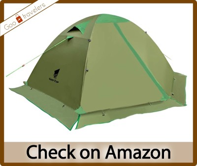 GEERTOP Backpacking Camping 4 Season Tent for 2 Person