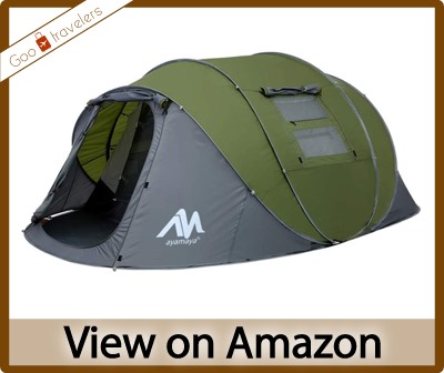 Ayamaya 6 Person Waterproof Family Camping Tent for Rain