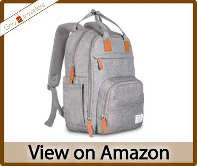 Tethys Diaper Backpack Multifunction Waterproof Travel Bag For Mom