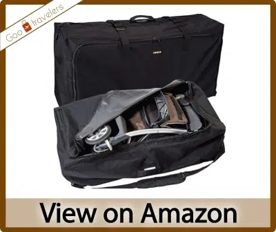 Zohzo Stroller Travel Bag for Standard or Double Strollers