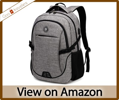 SHRRADOO Anti Theft Laptop Lightweight Travel Backpack