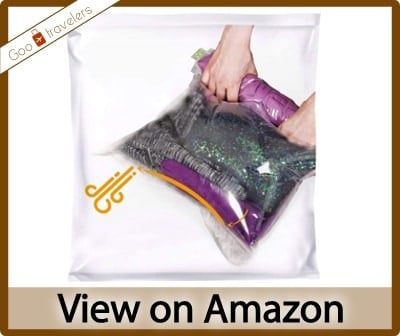 The Chestnut Space Saver Hand Roll Seal Vacuum Bags for Clothes