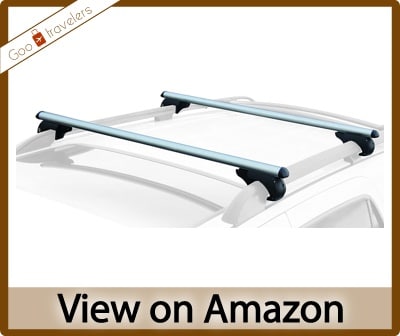 CargoLoc 2-Piece 52″ Aluminum Roof Top Cross Bar Set